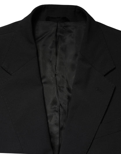Veste de smoking Dolce &amp; Gabbana MARTINI noire à simple boutonnage