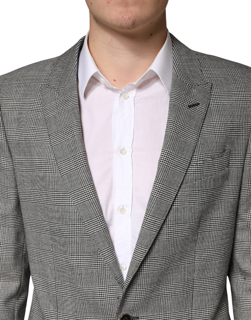 Dolce & Gabbana Gray MARTINI Single Breasted Formal 2PC Suit