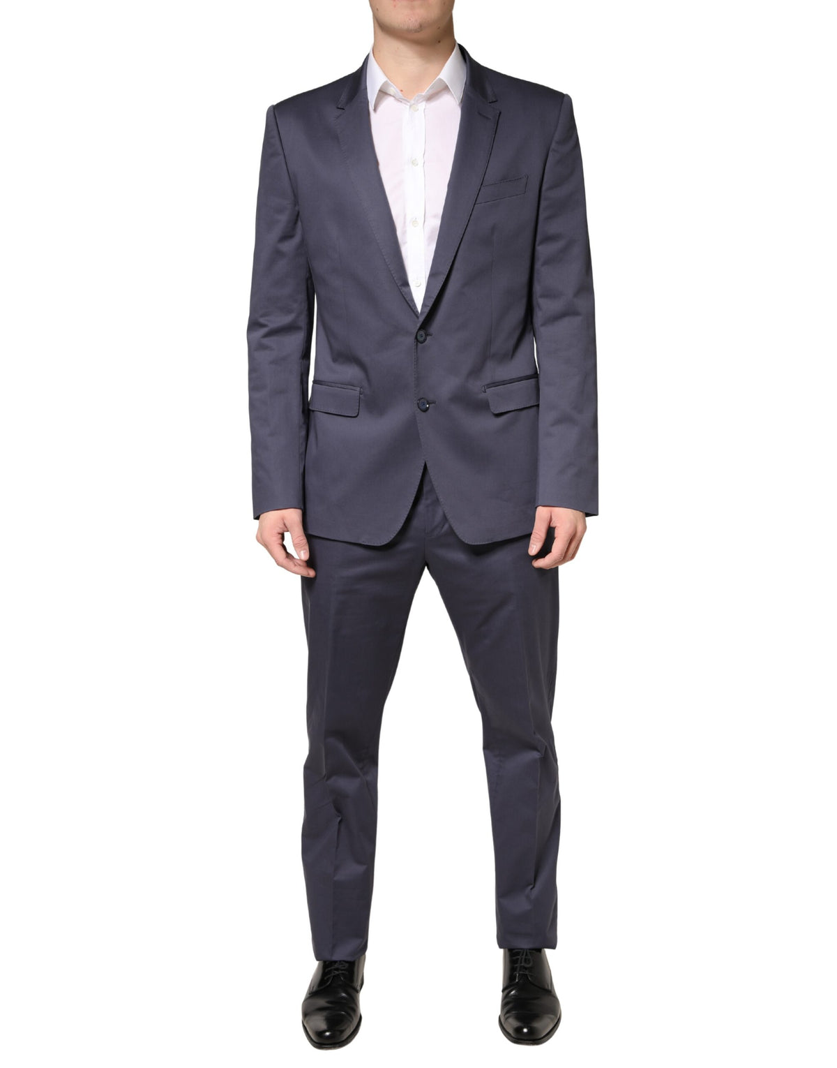 Dolce & Gabbana Blue MARTINI Single Breasted 2 Piece Suit