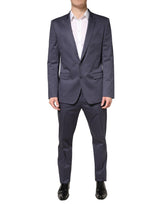 Dolce & Gabbana Blue MARTINI Single Breasted 2 Piece Suit