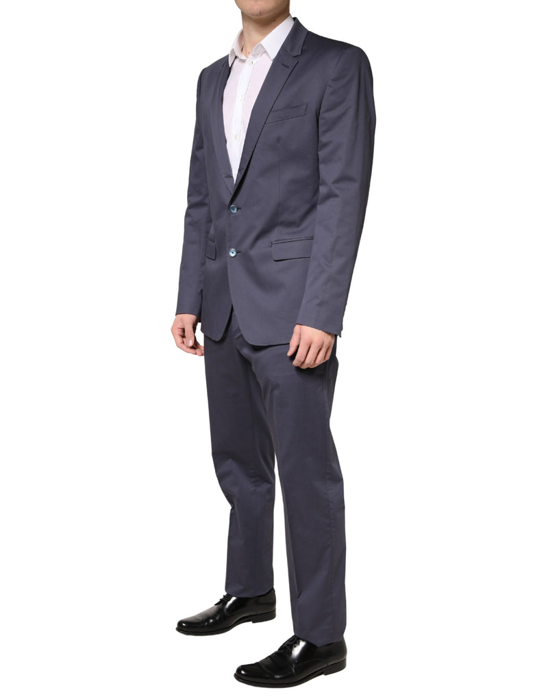 Dolce & Gabbana Blue MARTINI Single Breasted 2 Piece Suit