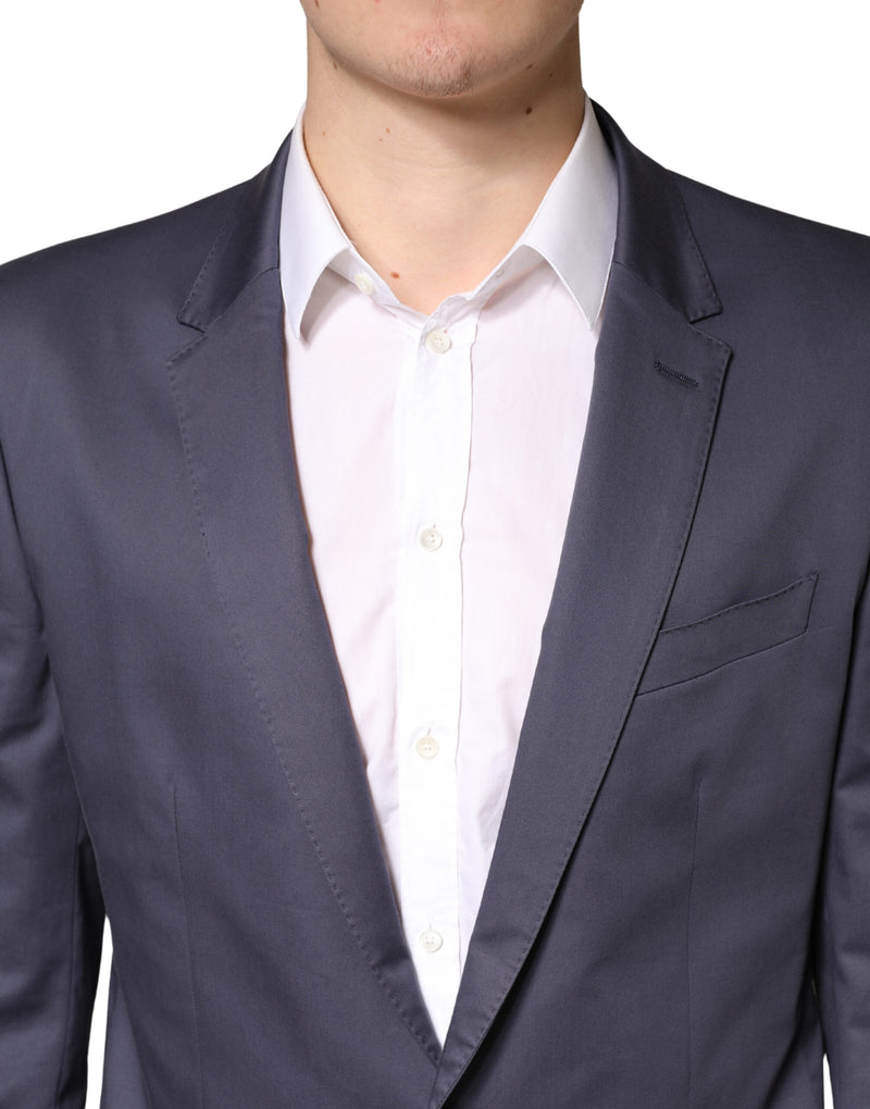 Dolce & Gabbana Blue MARTINI Single Breasted 2 Piece Suit