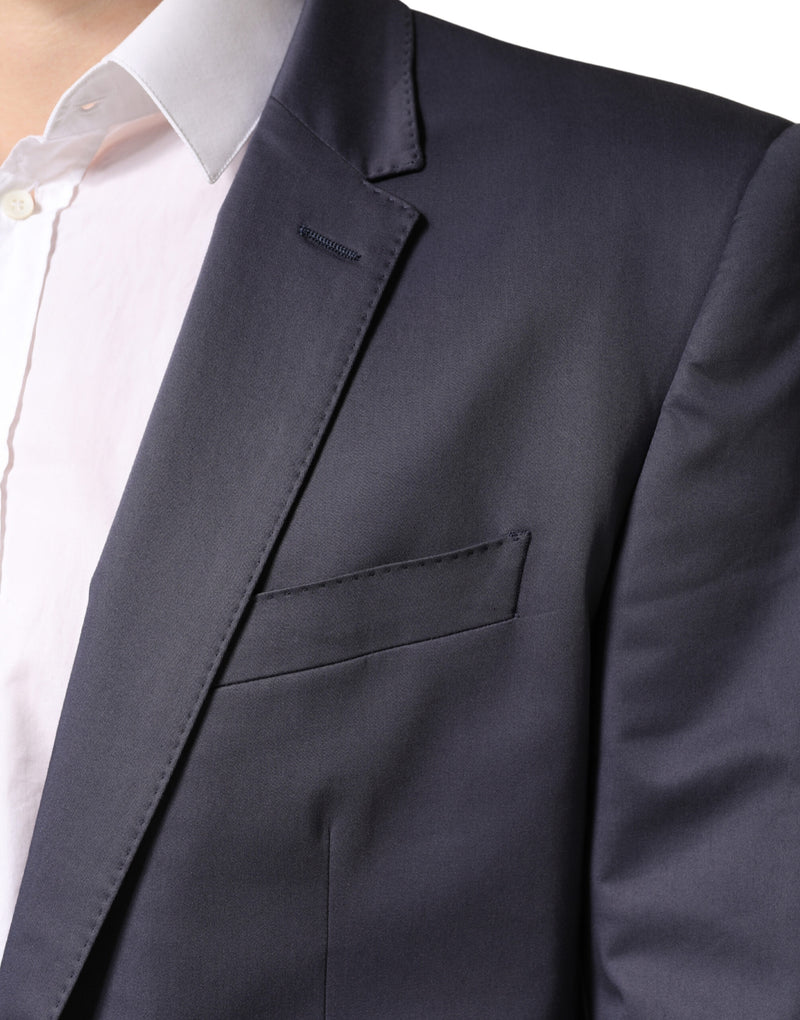 Dolce & Gabbana Blue MARTINI Single Breasted 2 Piece Suit