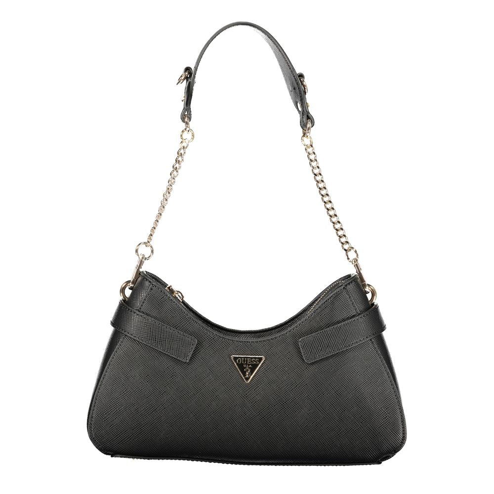 Guess Jeans Serenova Black Polyurethane Women's Handbag