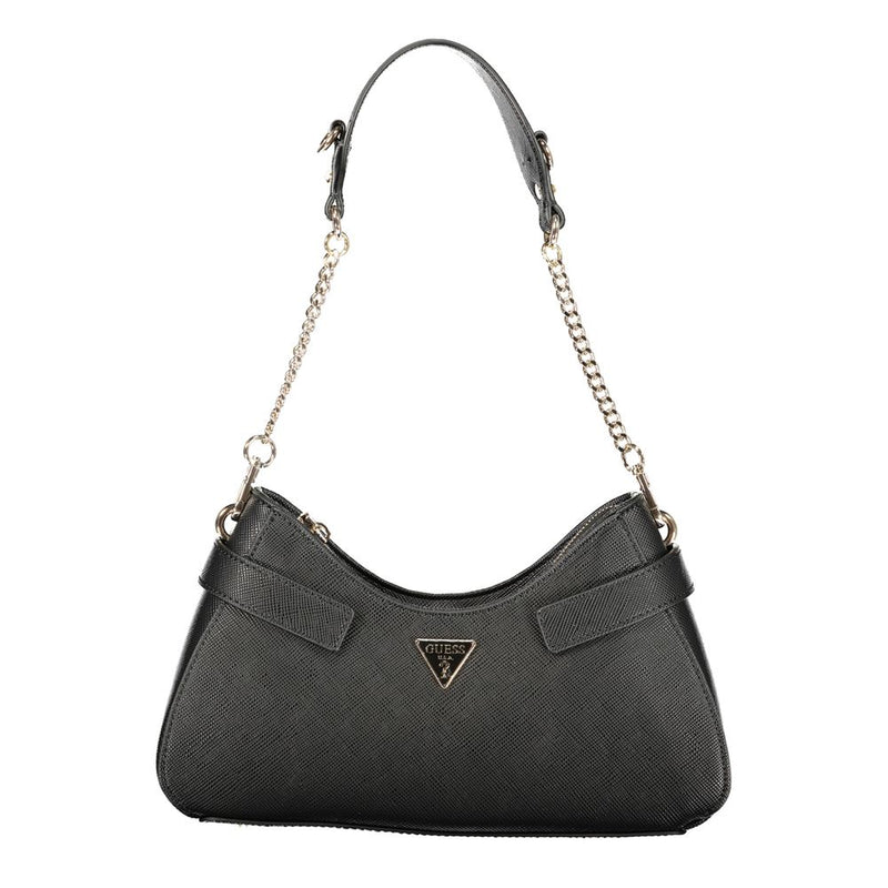 Guess Jeans Serenova Black Polyurethane Women's Handbag