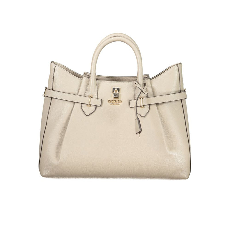 Guess Jeans Yesba Beige Handbag for Women - GU-42834