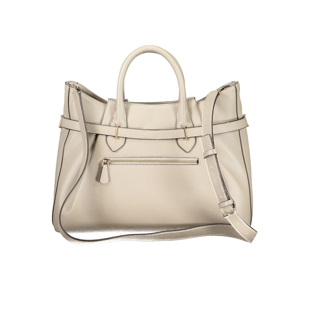 Guess Jeans Yesba Beige Handbag for Women - GU-42834