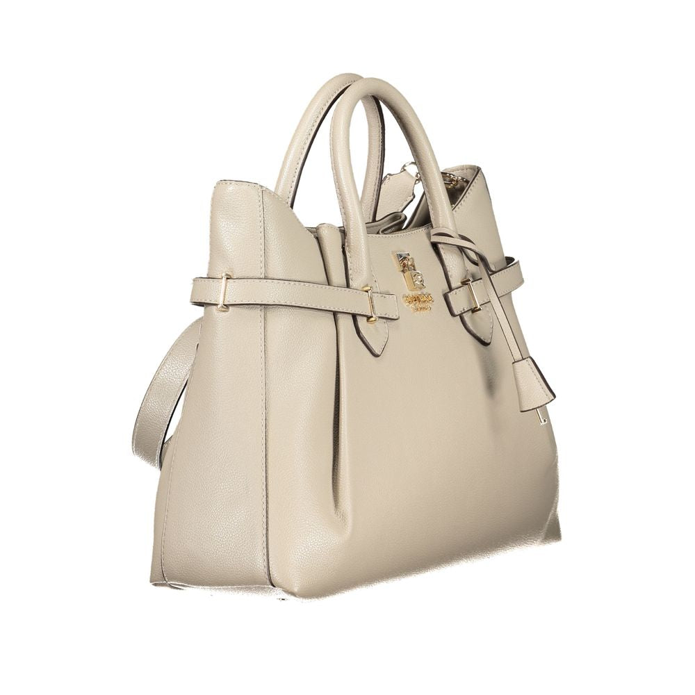 Guess Jeans Yesba Beige Handbag for Women - GU-42834