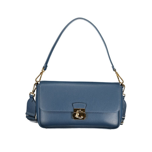 Coccinelle Blu Leather Woman Handbag