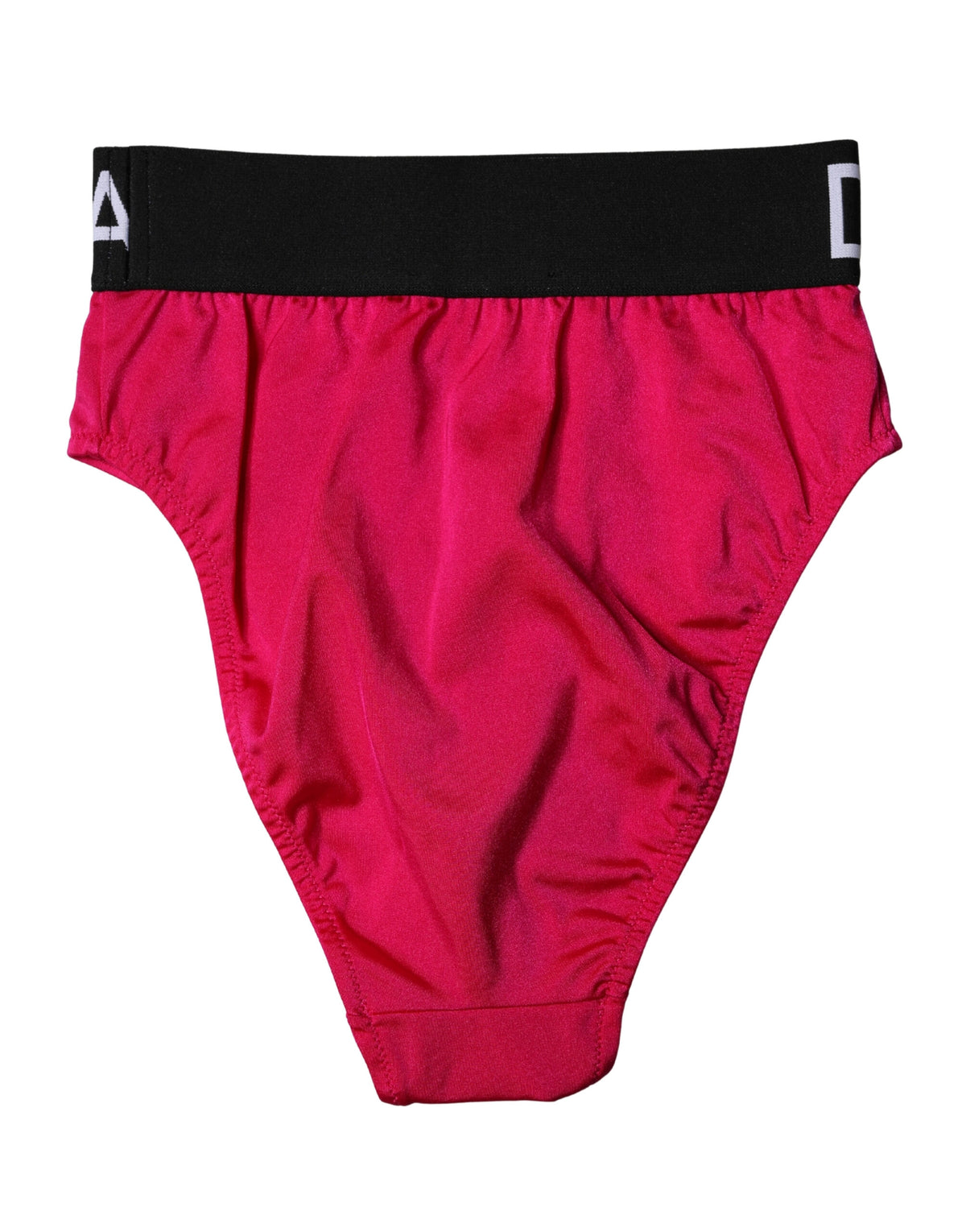 Dolce & Gabbana Pink Embellished High-Waist Briefs