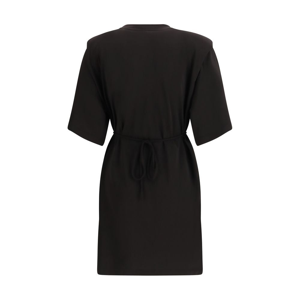 PINKO Allie Black Acetate Casual Dress - Elegant & Versatile