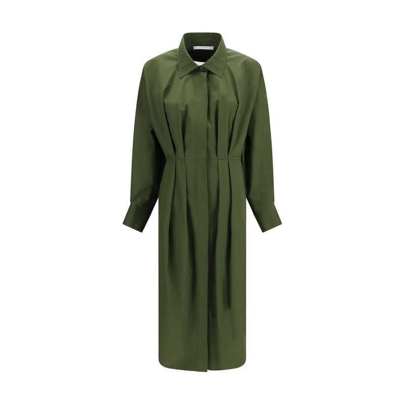 Givenchy Bicolor Cotton Midi Dress for Women - Elegant Casual Wear