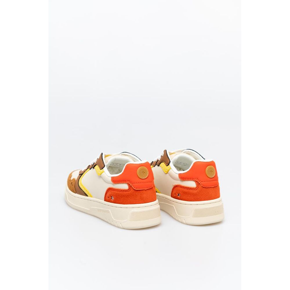 Scotch & Soda Multicolor Cowhide Low Top Sneakers for Women