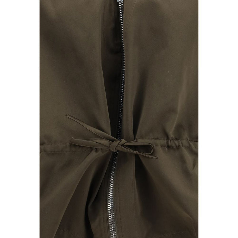 Rick Owens Brown Polyester Sleeveless Jacket for Women