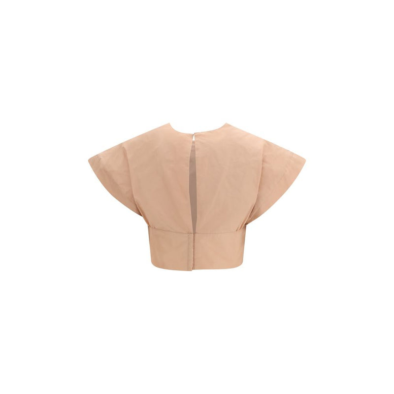 PINKO Asparago Multicolor Taffeta Top for Women