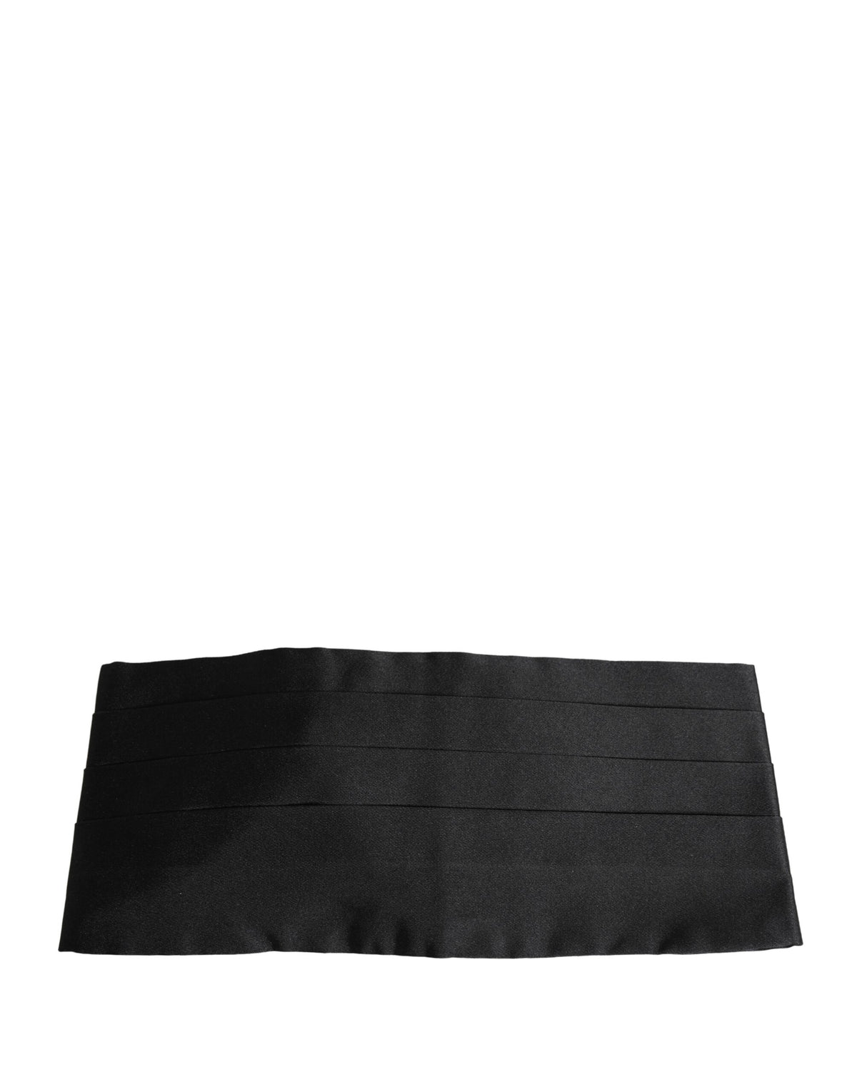 Ceinture large Dolce &amp; Gabbana noire 100 % soie