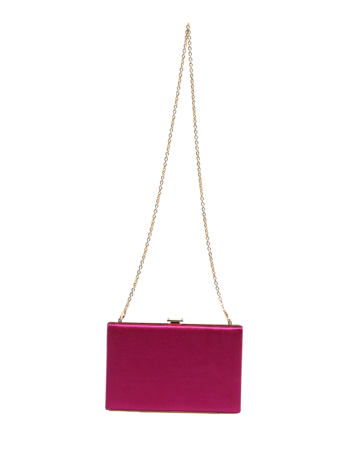 Dolce & Gabbana Pink Cotton Clutch Evening Crossbody Bag