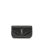 Saint Laurent Black Lamb Ovis Aries Aries Shoulder Bag