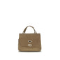 Zanellato Beige Calf Leather Bos Taurus Handbag
