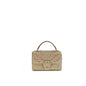 PINKO Beige Raffia Handbag