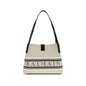 Balmain Beige Cotton Shoulder Bag
