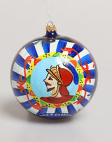 Dolce & Gabbana Hand Painted Sicilian Ornament Christmas Ball
