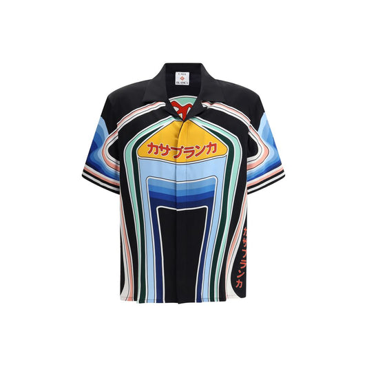 Casablanca Multicolor Silk Pattern Shirt