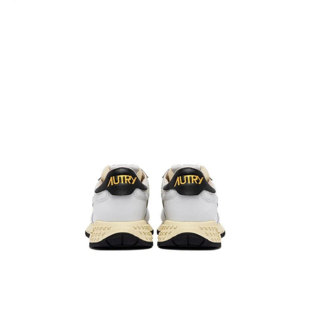 Autry White Leather Low Top Sneakers for Men - Classic Comfort