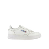 Autry White Leather Low Top Sneakers for Women