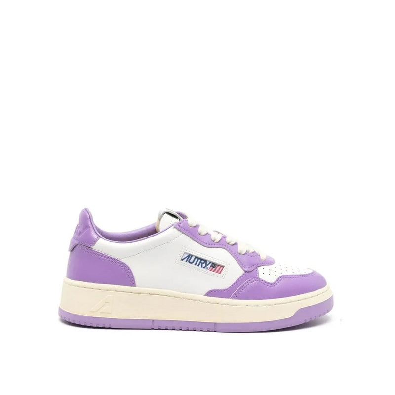 Autry Multicolor Leather Low Top Sneakers for Women