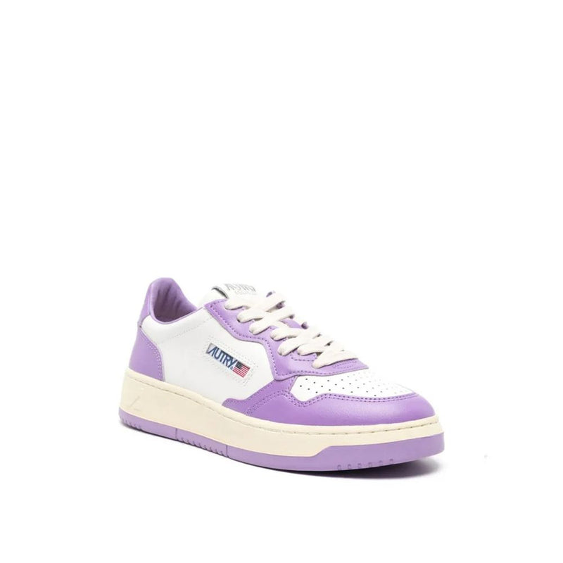 Autry Multicolor Leather Low Top Sneakers for Women