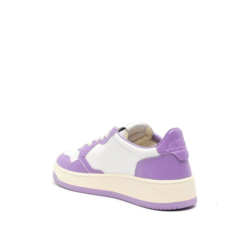 Autry Multicolor Leather Low Top Sneakers for Women