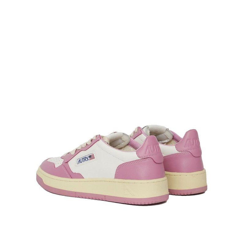 Autry Multicolor Leather Low Top Sneakers for Women