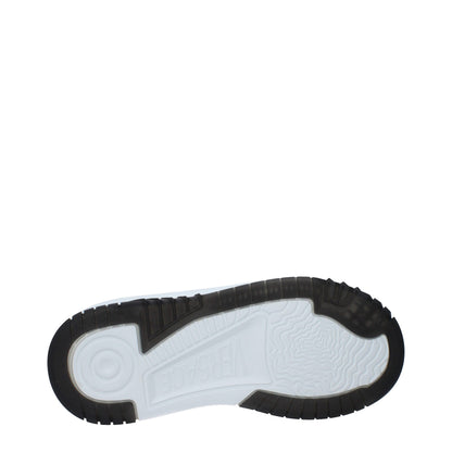 Versace White Leather Low Top Sneakers