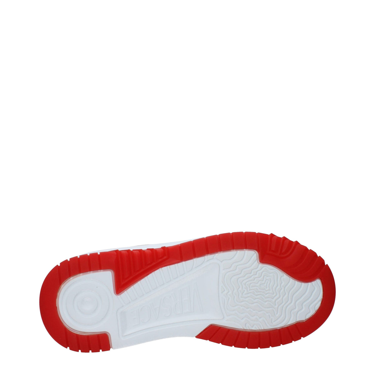 Versace White Leather Athletic Sneakers for Men - Stylish Comfort