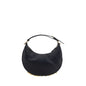 Fendi Black Calf Leather Bos Taurus Shoulder Bag