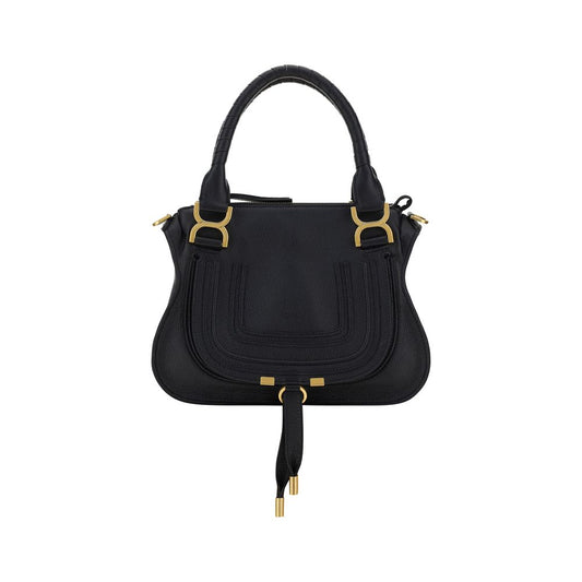 Chloé Black Calf Leather Bos Taurus Shoulder Bag