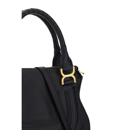 Chloé Black Calf Leather Bos Taurus Shoulder Bag