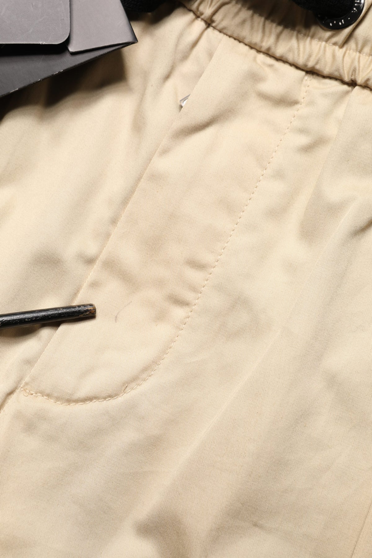 Pantalon de jogging skinny en coton beige Dolce &amp; Gabbana pour homme