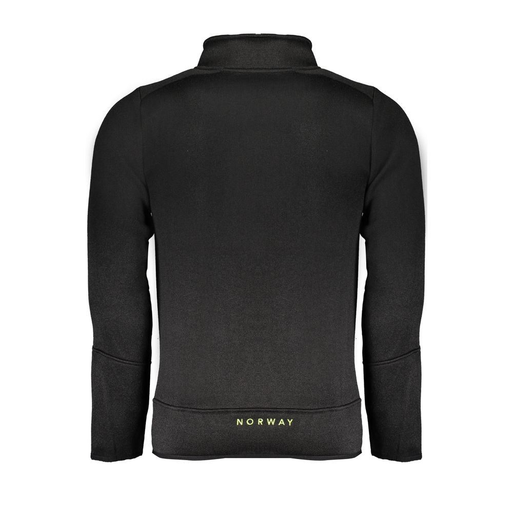 Noorwegen 1963 Zwart Polyester Heren Sweatshirt
