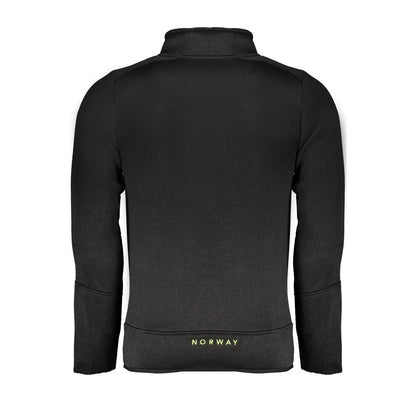 Noorwegen 1963 Zwart Polyester Heren Sweatshirt