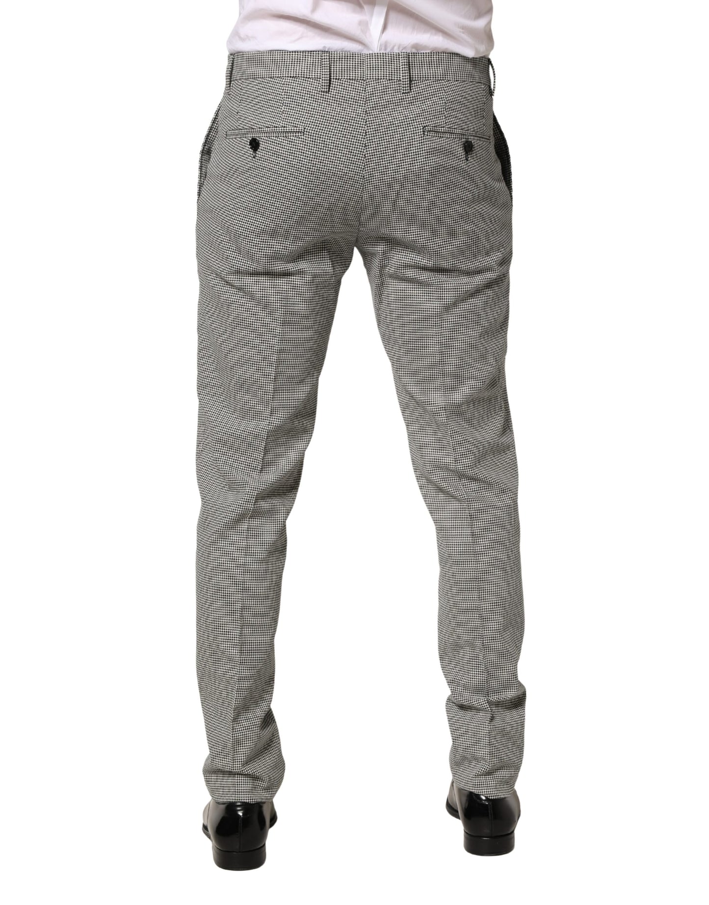 Robe moulante grise en coton Dolce &amp; Gabbana, pantalon habillé