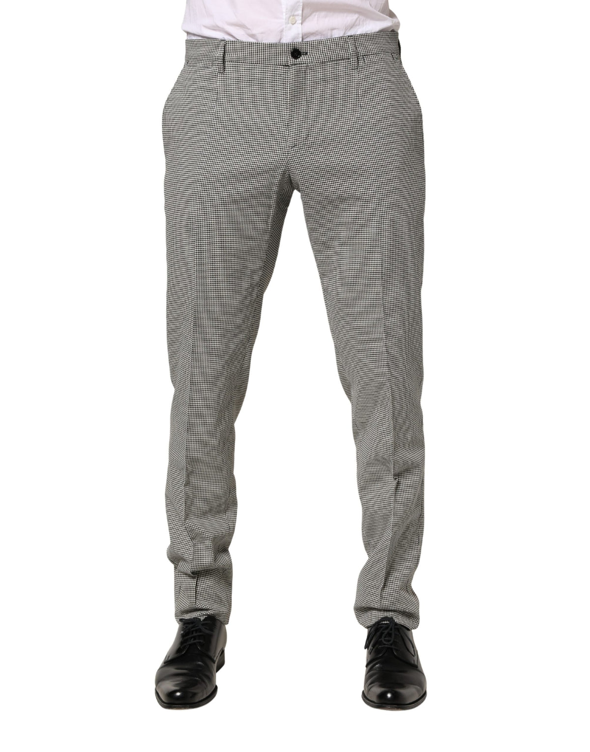 Robe moulante grise en coton Dolce &amp; Gabbana, pantalon habillé