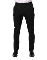 Robe moulante noire en coton Dolce &amp; Gabbana, pantalon habillé