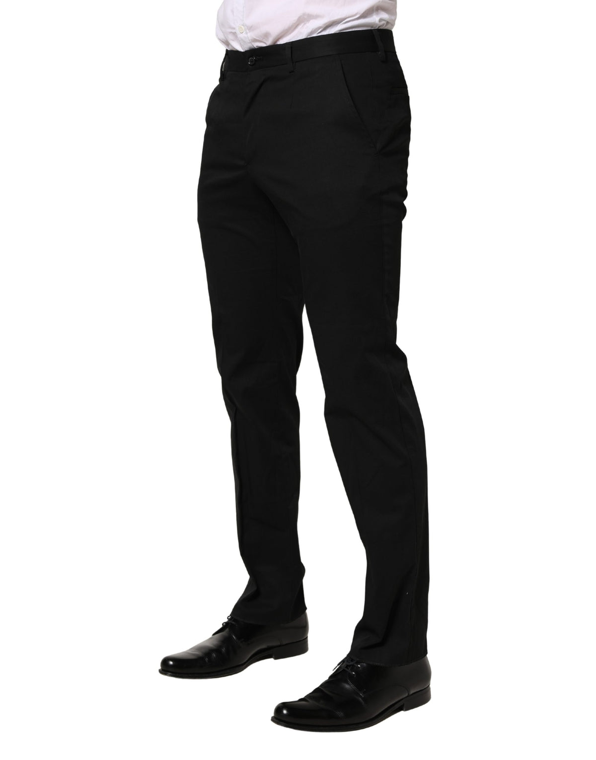 Robe moulante noire en coton Dolce &amp; Gabbana, pantalon habillé