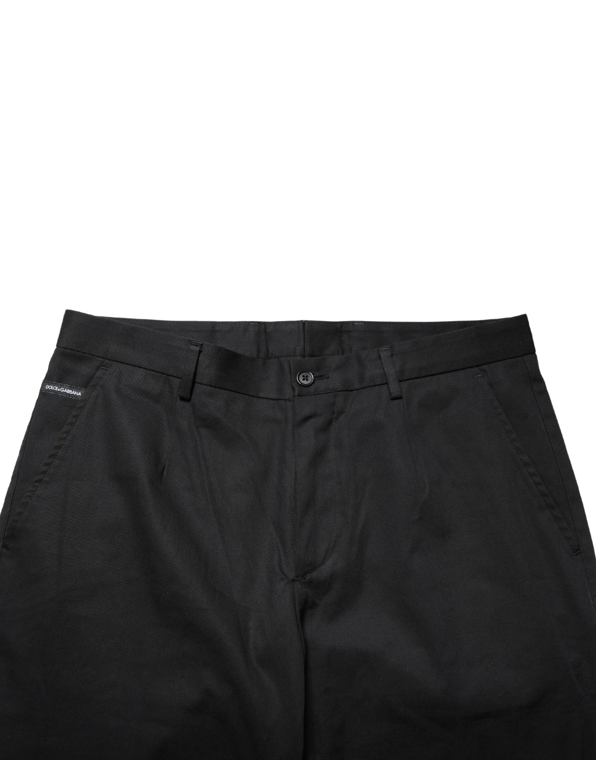 Robe moulante noire en coton Dolce &amp; Gabbana, pantalon habillé