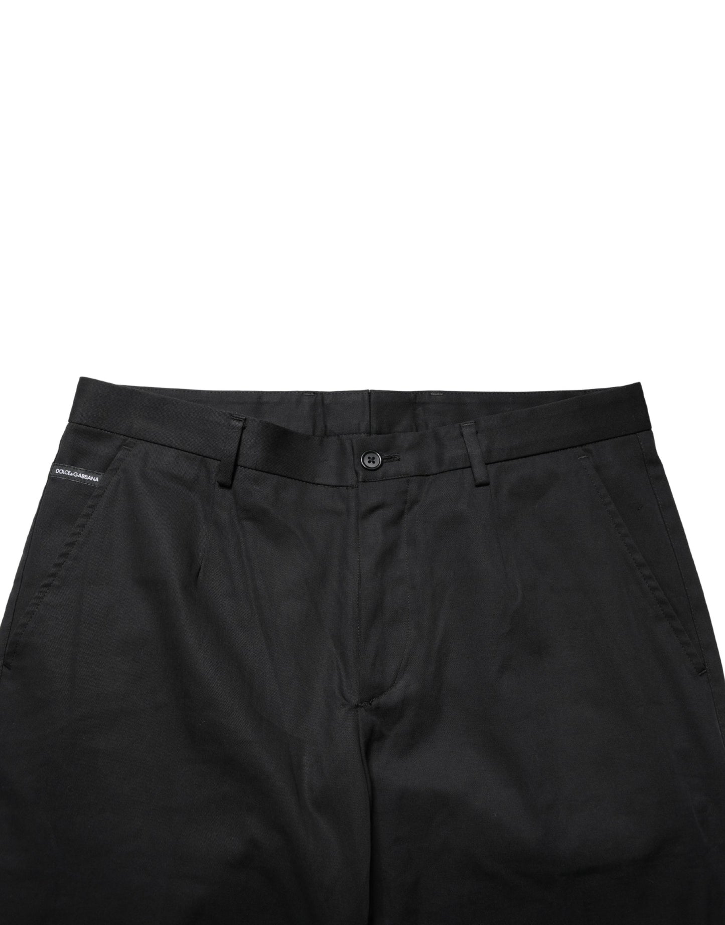 Robe moulante noire en coton Dolce &amp; Gabbana, pantalon habillé