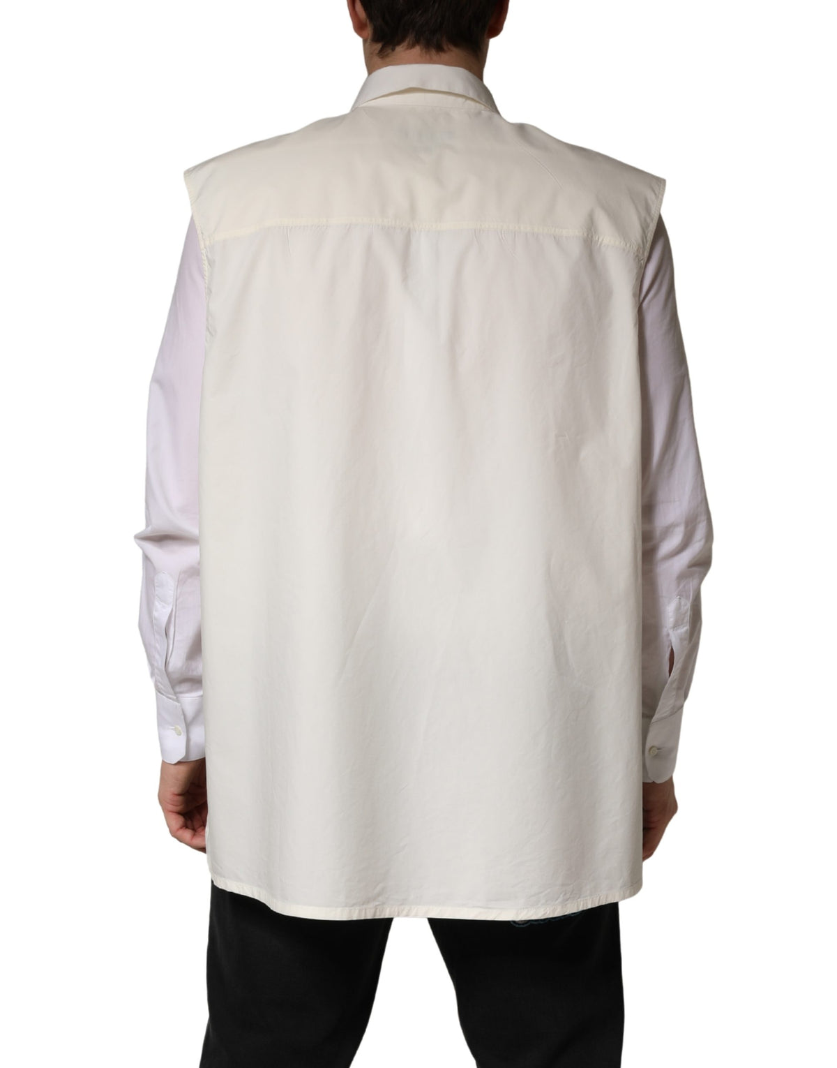 Chemise habillée pour homme en coton blanc MARTINI de Dolce &amp; Gabbana