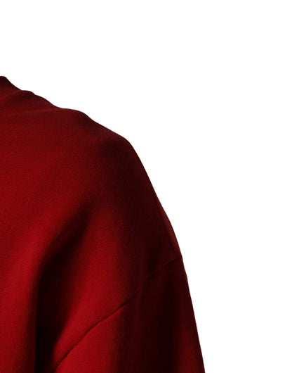 Sweat-shirt Dolce &amp; Gabbana rouge à col rond pour homme
