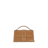 Jacquemus Brown Calf Leather Bos Taurus Handbag - Elegant & Versatile